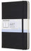 Moleskine 13 x 21 cm Large Art Collection Watercolour Notebook Sketchbook Album for Drawing with Hard Cover, Paper Suitable for Water, Colours and Watercolour Pencils, Black, 72 Pages