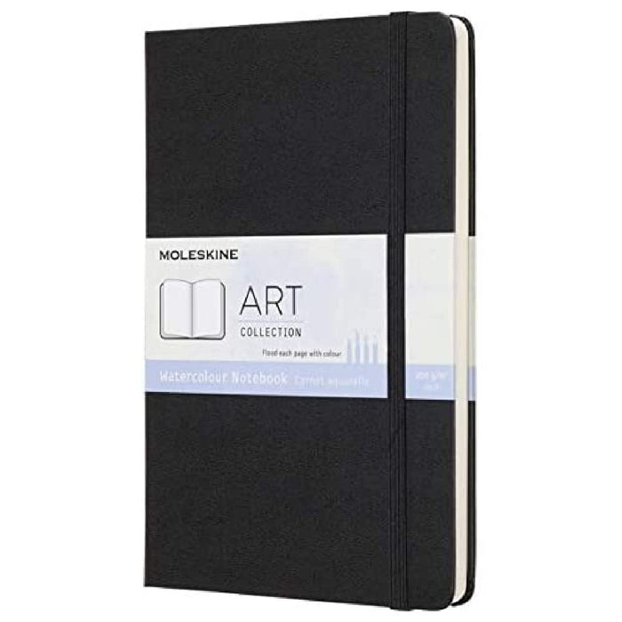 Moleskine Art Notebook, Hard Cover, Large (5" x 8.25") Plain/Blank, Black, 72 Pages