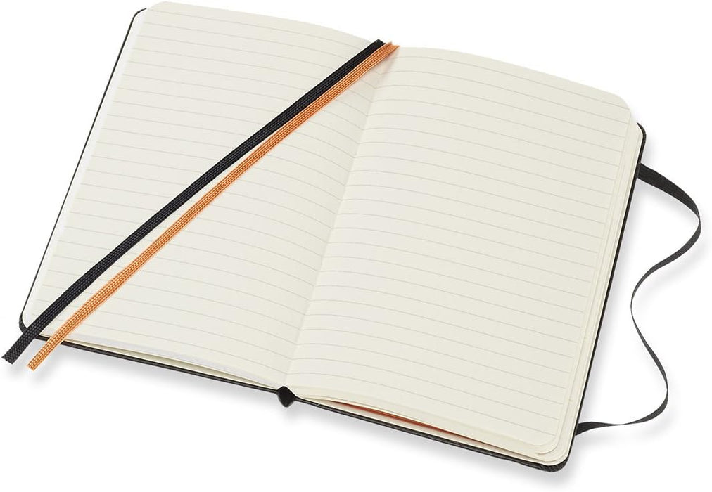 Moleskine City Notebooks Berlin with Plain and Ruled Page, Notebook with Hard Cover, Elastic Closure and City Maps, Black Colour, Size 9 x 14 cm, 220 Pages