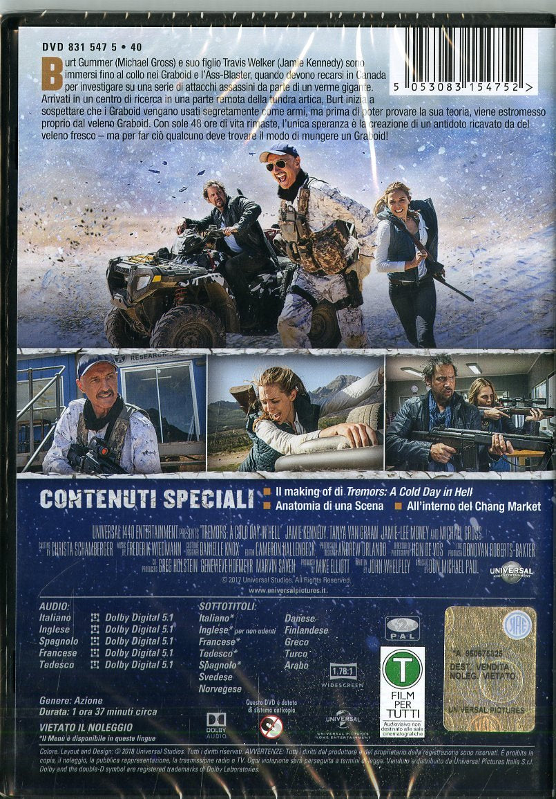 tremors a cold day in hell Italian Import