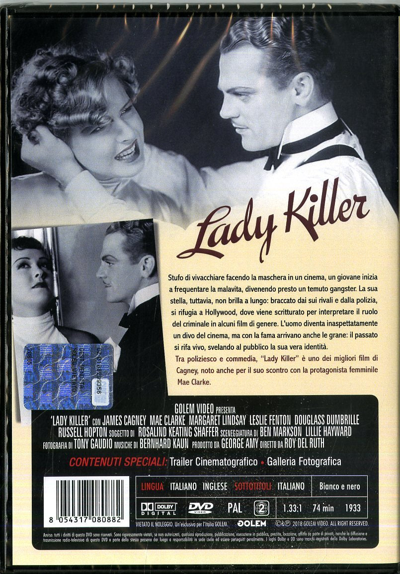 Dvd - Lady Killer (1 DVD