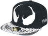 Venom (Marvel) Furious Herren Hut Schwarz/Blau 23cm Black/White