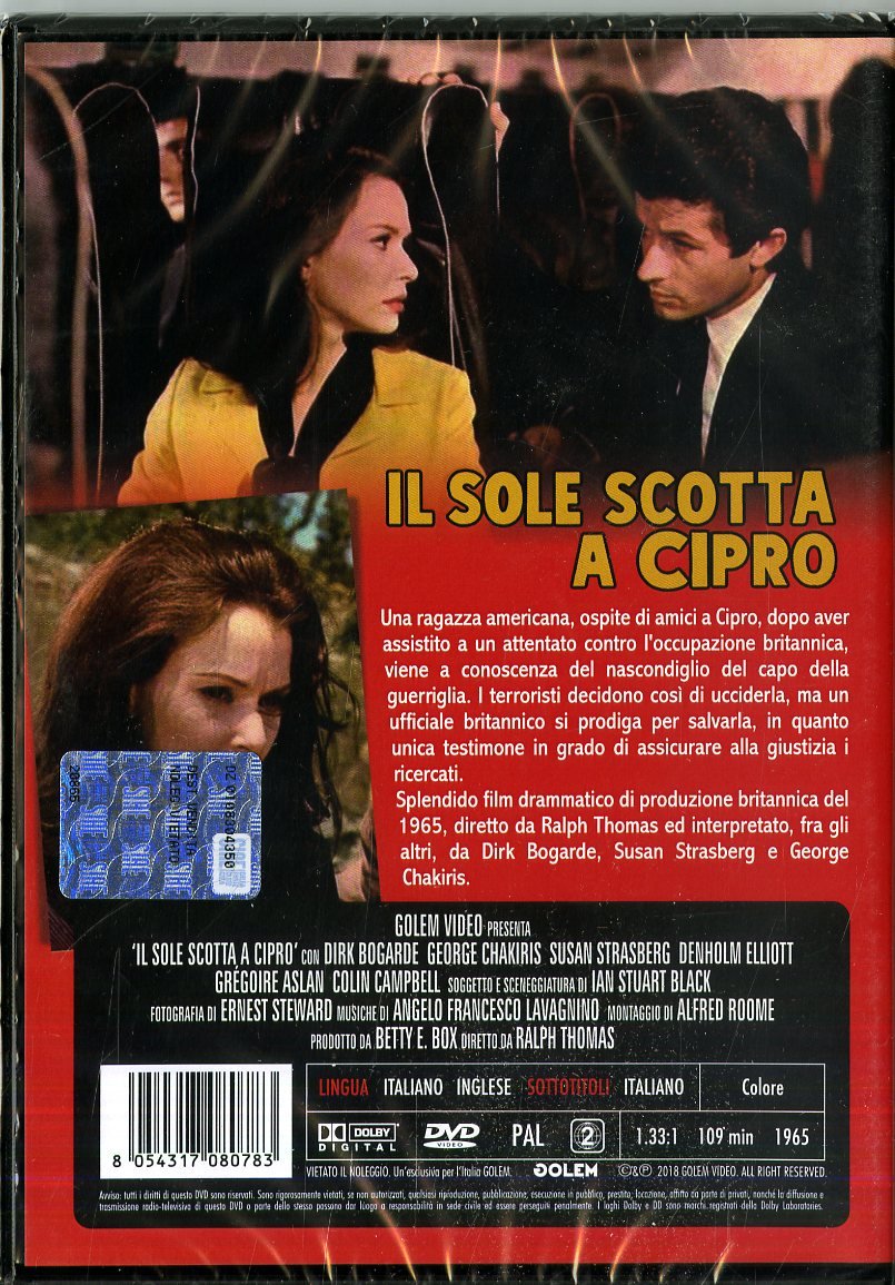 il sole scotta a cipro DVD Italian Import