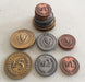 Viticulture: Metal Lira Coins