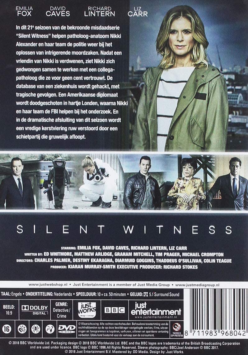DVD - Silent witness - Seizoen 21 (3 DVD