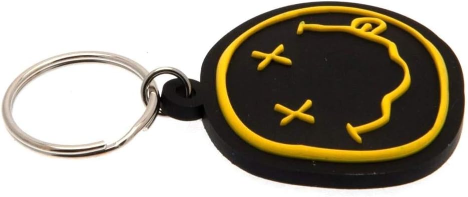 Nirvana RK38787C Rubber Keychain, Multi-Colour, 4.5 x 6cm