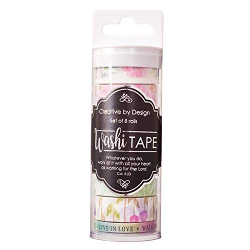 Washi Tape Set 8Pc Floral