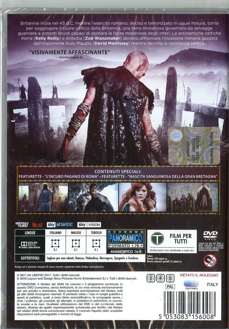 britannia - season 01 (3 dvd) box set DVD Italian Import