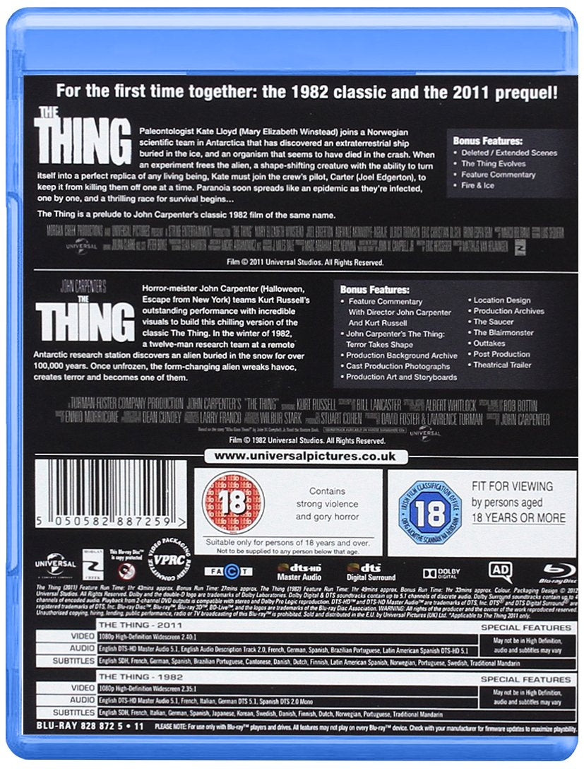 The Thing (1982)/The Thing (2011