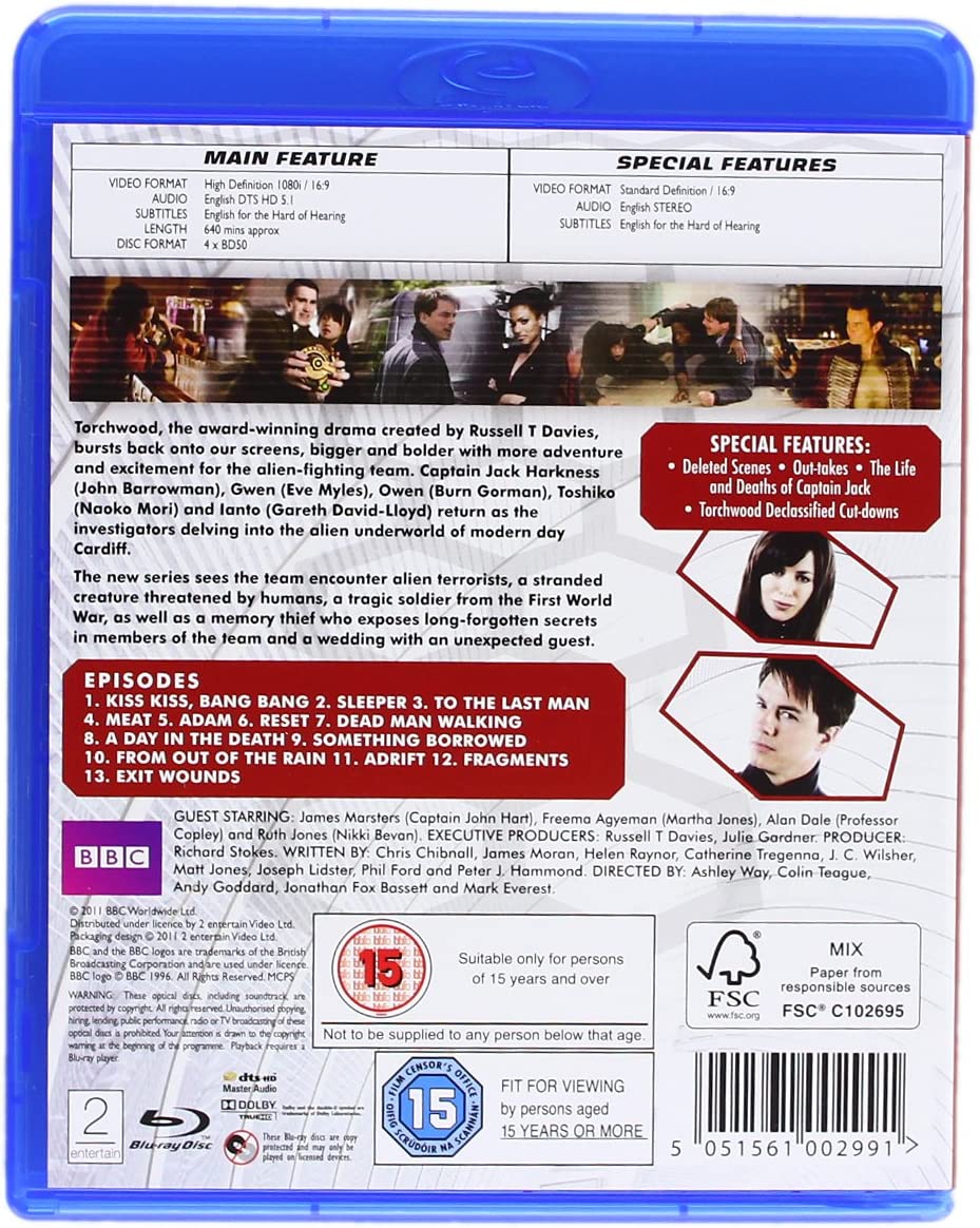 Torchwood: Series 1-4