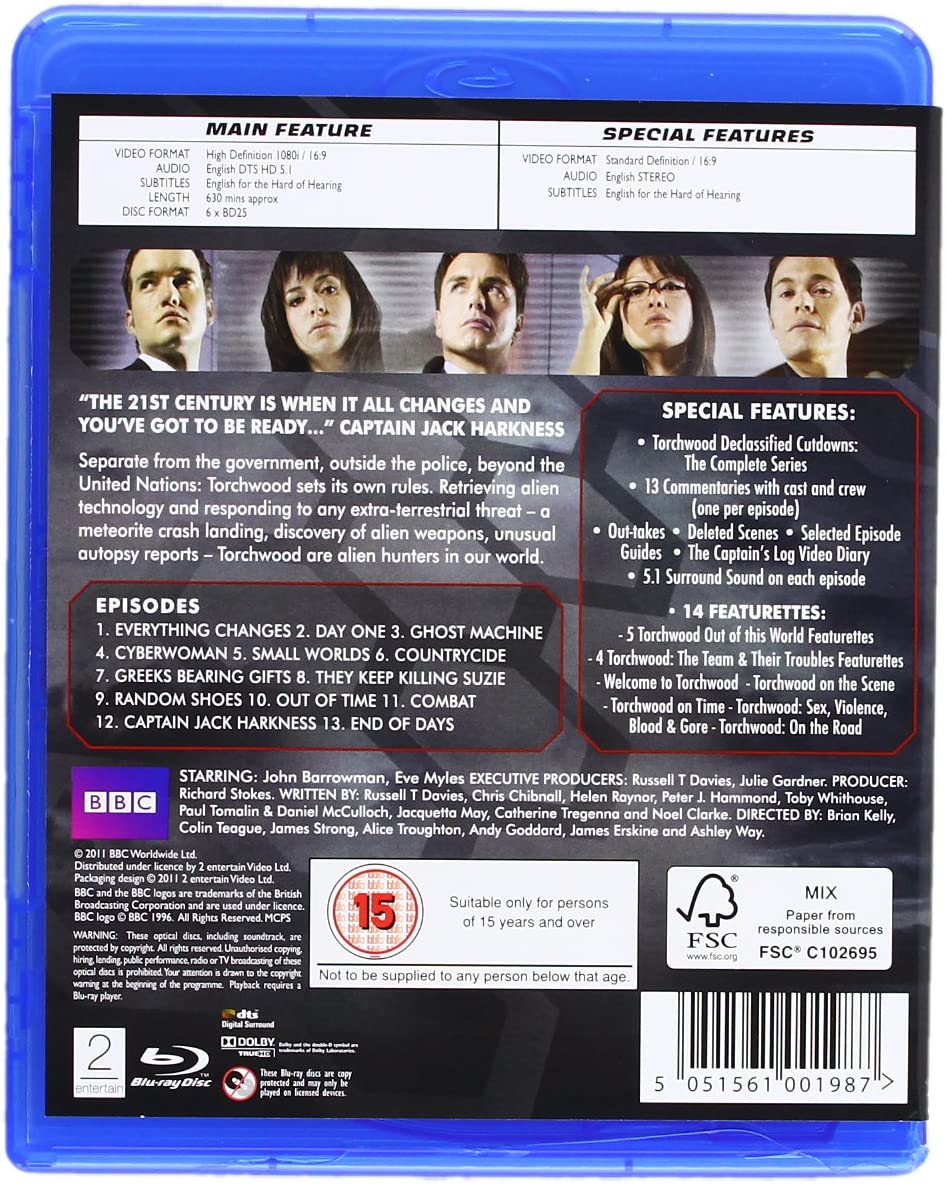 Torchwood: Series 1-4