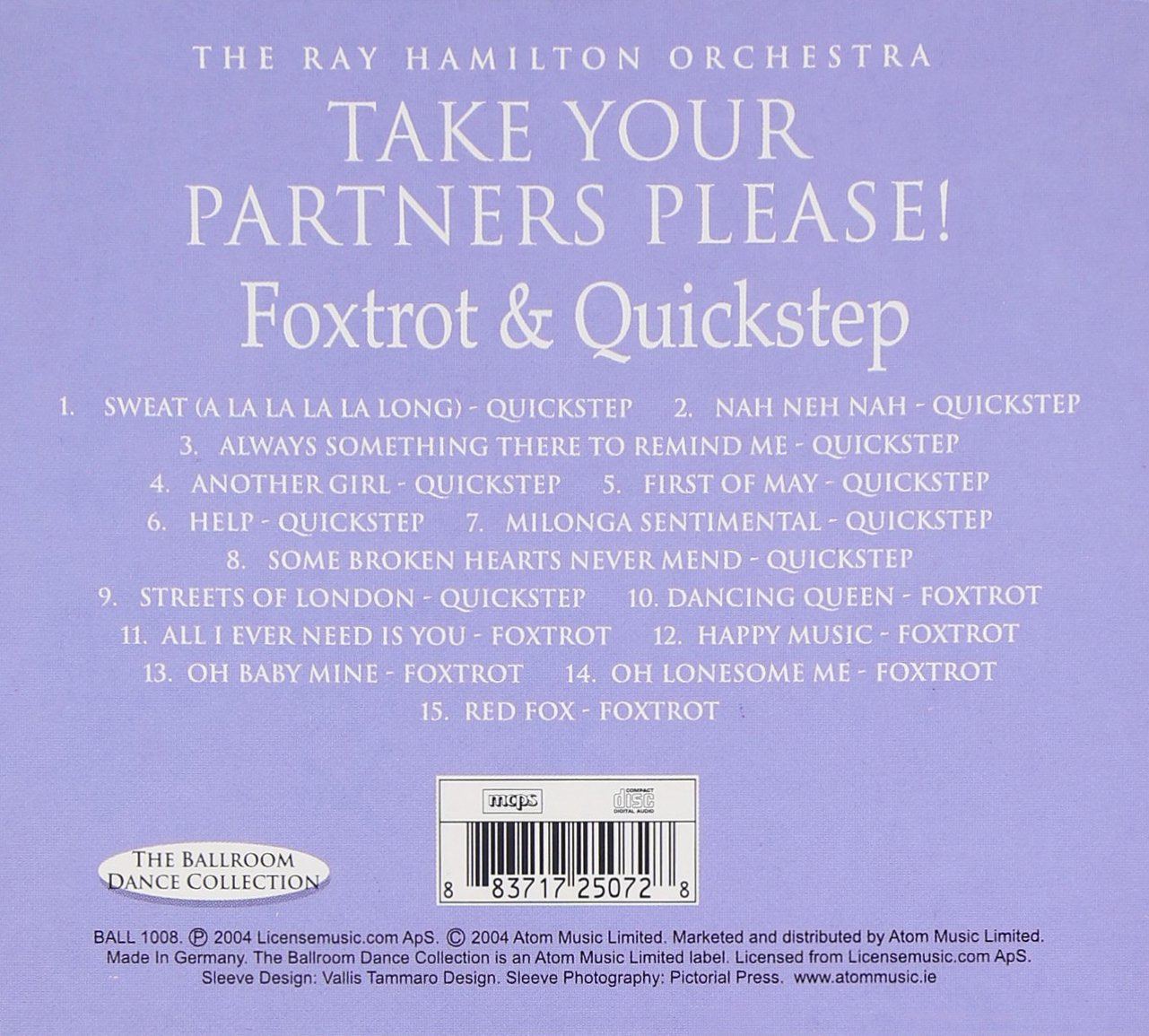 Ray Orchestra Hamilton - Take Your Partners Please! Foxtrot & Quickstep