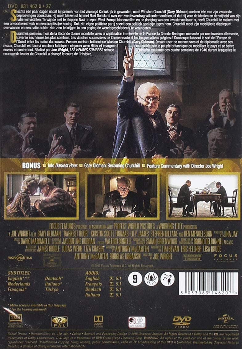DVD - Darkest hour (1 DVD