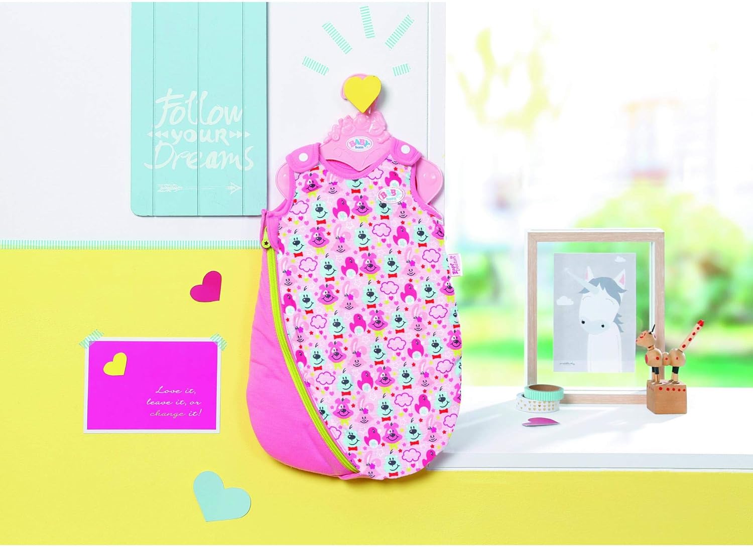 Zapf 824450 BABY born Sleeping Bag Doll Accessories, One Size