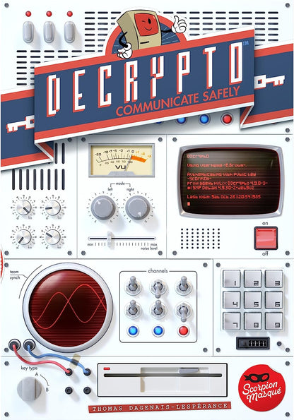 Scorpion Masqué | Decrypto Game | Board Game | Ages 12+ | 3-8 Players | 30 Minutes Playing Time