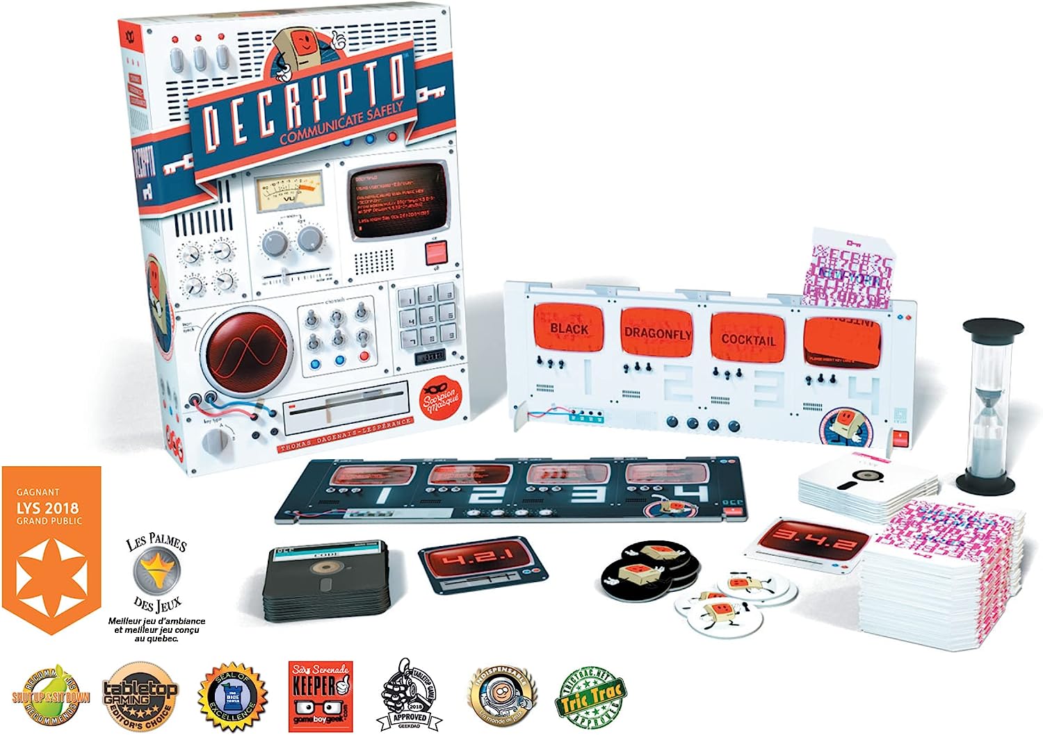 Scorpion Masqué | Decrypto Game | Board Game | Ages 12+ | 3-8 Players | 30 Minutes Playing Time