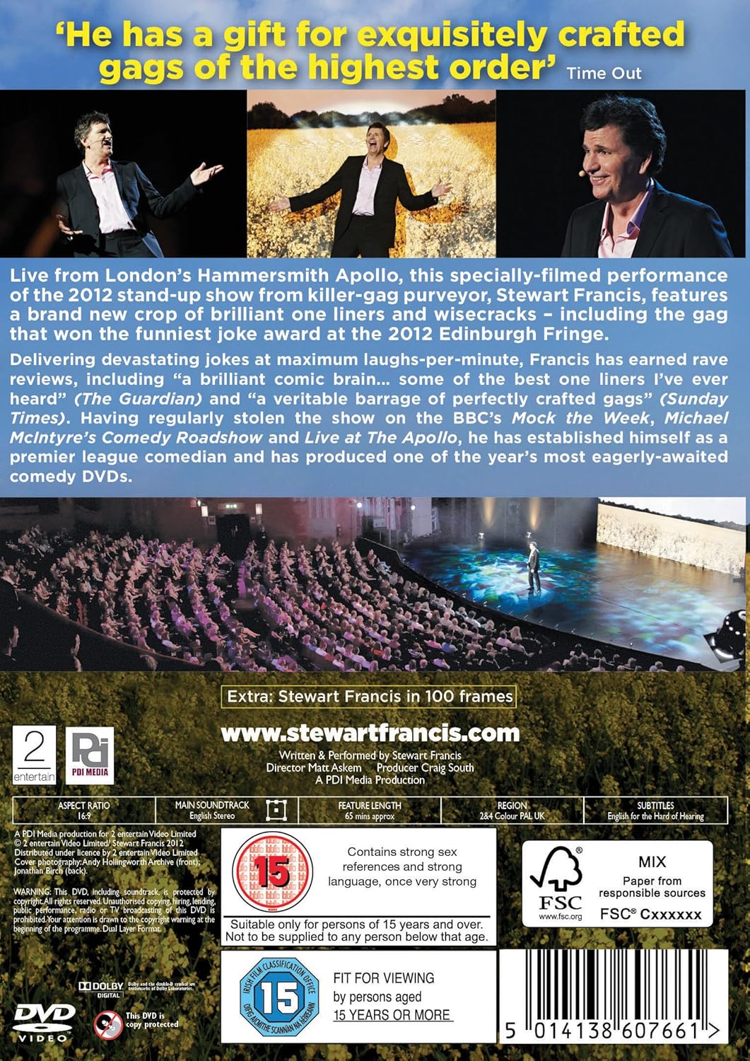 Stewart Francis Live: Outstanding in His Field