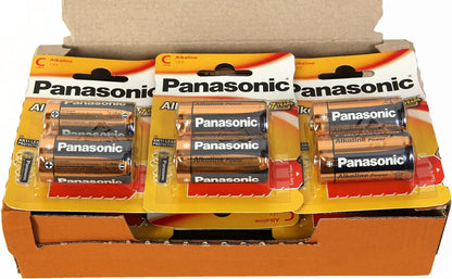 Panasonic Bronze Power C Alkaline Batteries (Pack 2) - PANALR14B2-APB