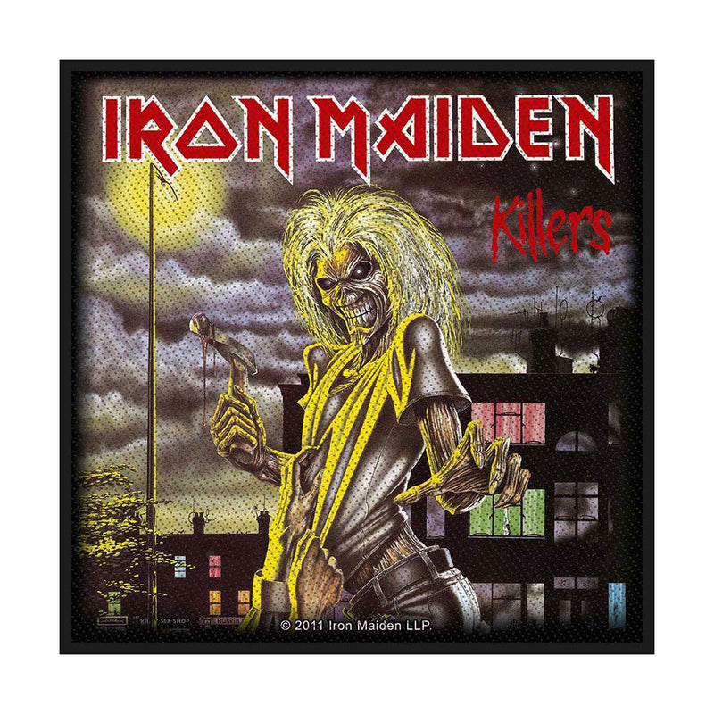 Iron Maiden Killers Album Cover Official New Black Patch