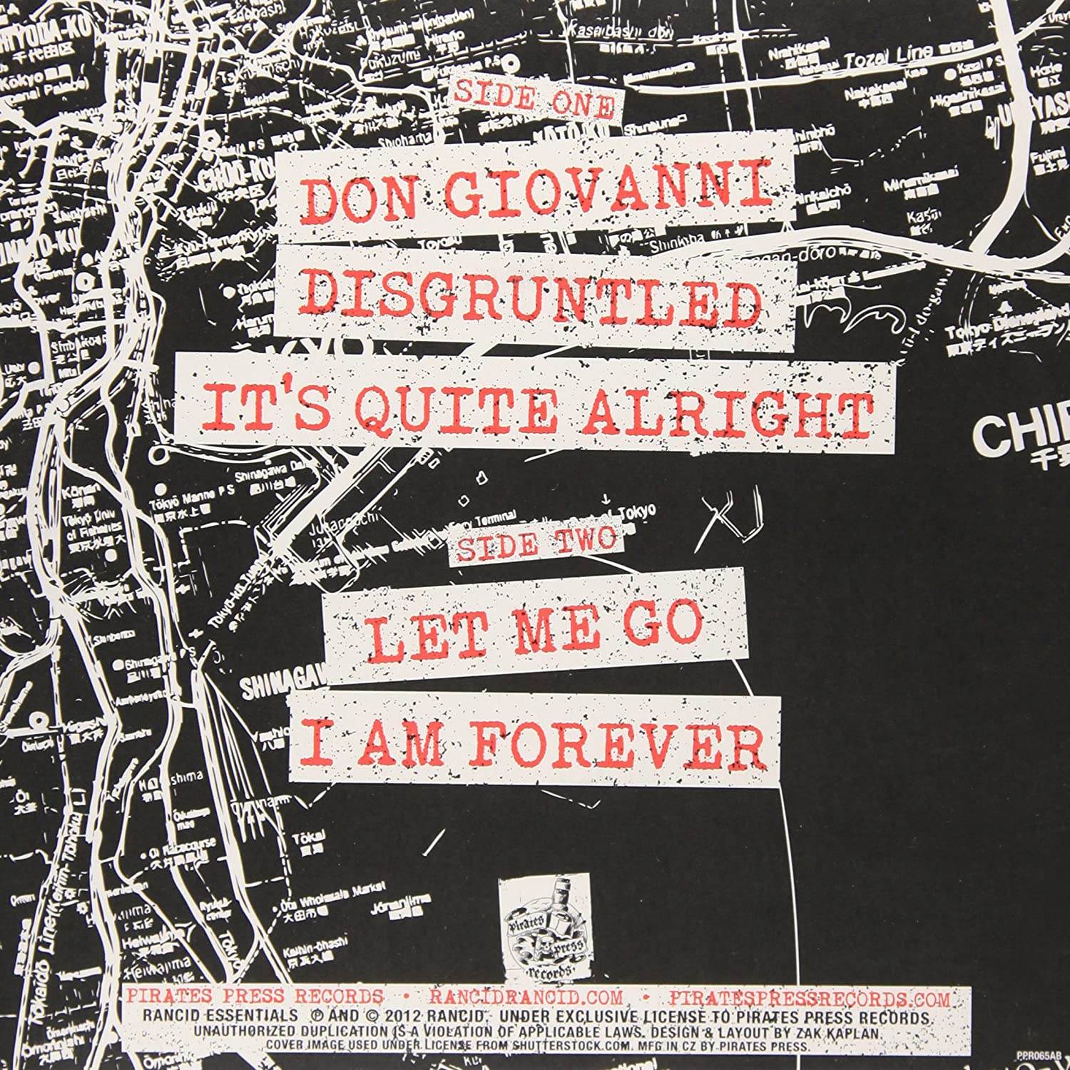Don Giovanni/Disgruntled/It's [7"