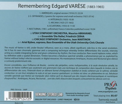 Varese: Short Portrait
