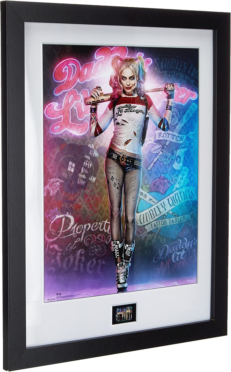 GB eye DC Comics Harley Quinn Stand 30 x 40cm Framed Collector Print