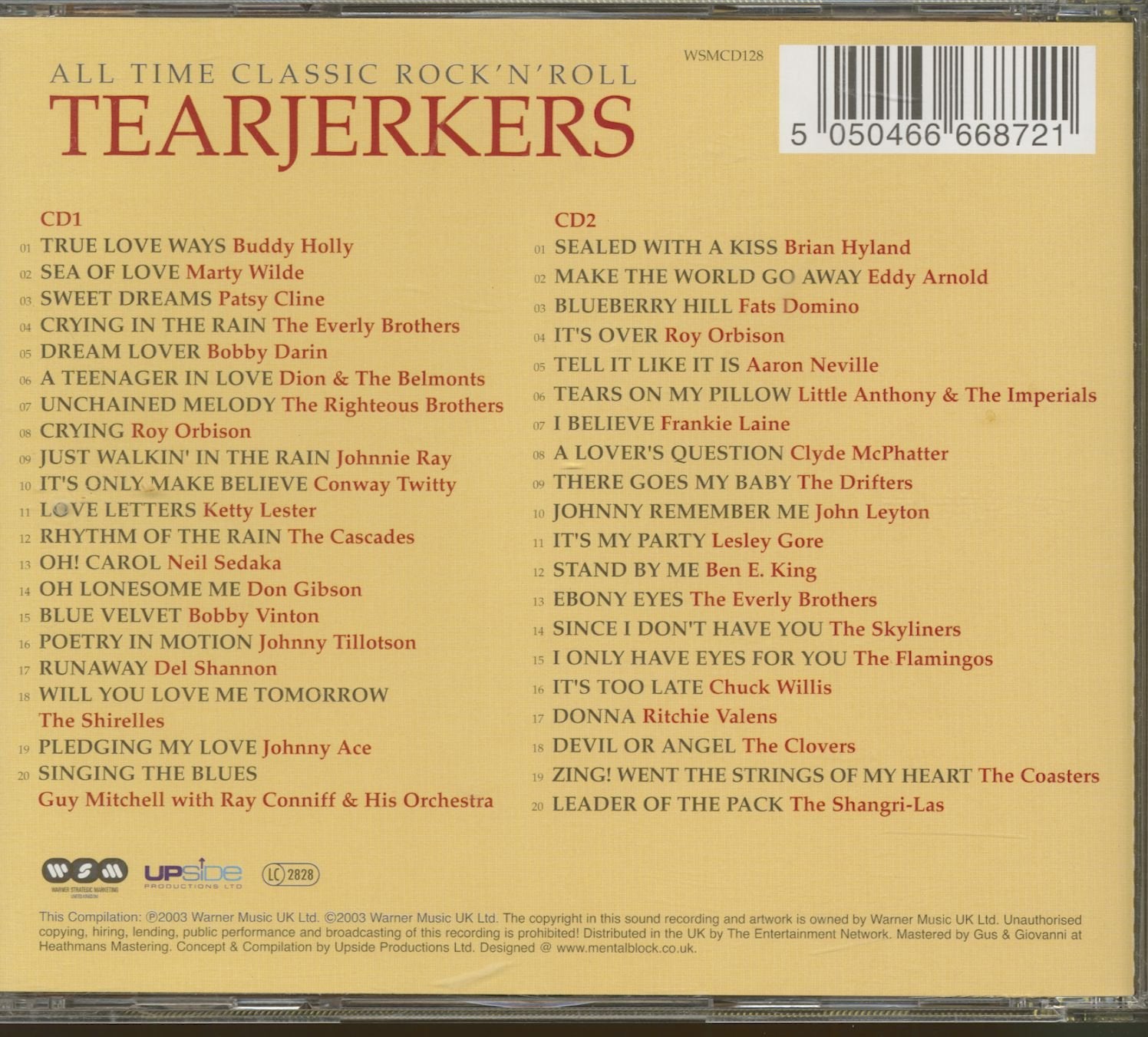 Rock 'N' Roll Tearjerkers
