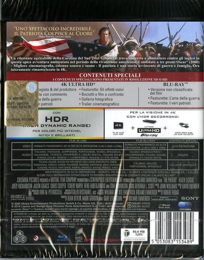 Il Patriota (4K Ultra-HD+Blu-ray)