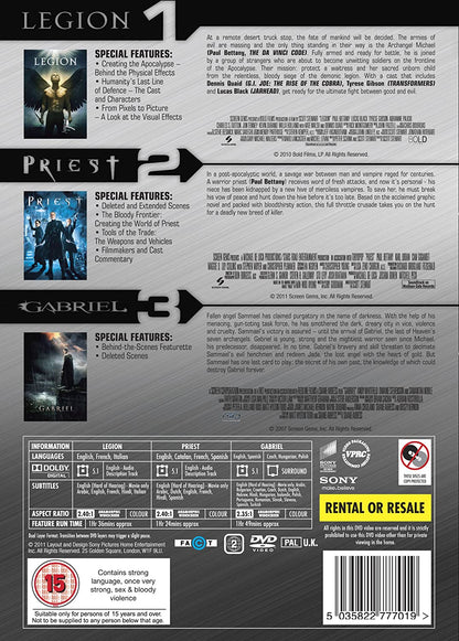 Legion/ Priest/ Gabriel Triple Pack