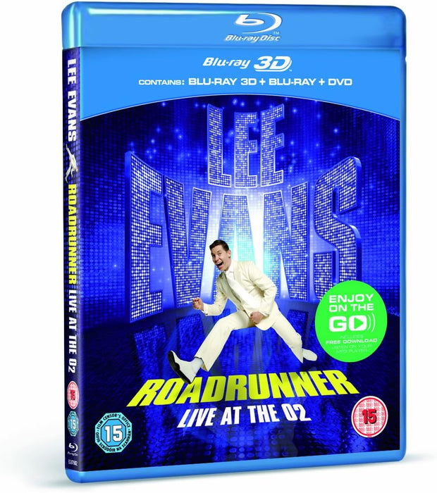 Lee Evans: Roadrunner - Live at the O2 (Blu-ray 3D + Blu-ray + DVD)