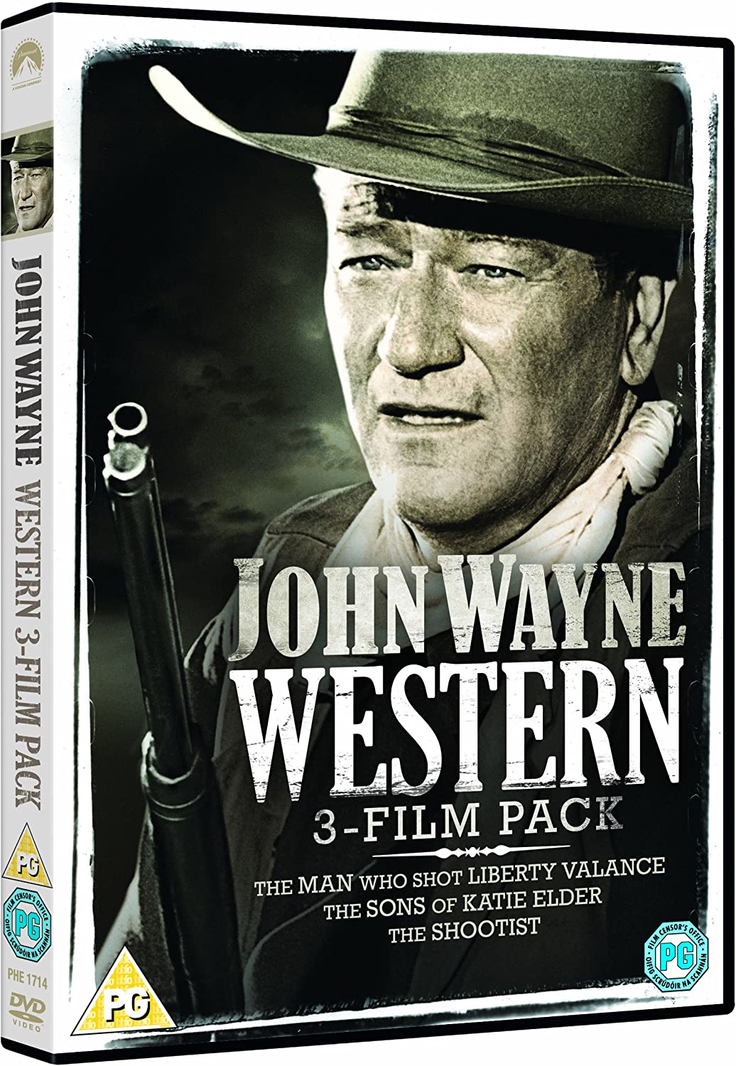 John Wayne: Western Triple (The Man Who Shot Liberty Valance, The Sons of Katie Elder, The Shootist)