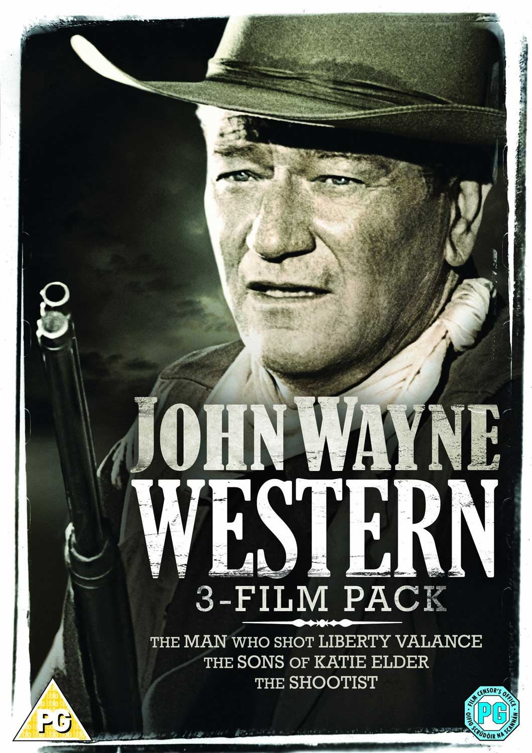 John Wayne: Western Triple (The Man Who Shot Liberty Valance, The Sons of Katie Elder, The Shootist)
