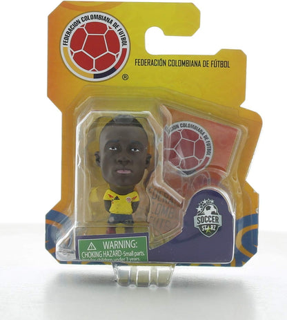 SoccerStarz-Figura Colombia Davinson Sanchez, Color Verde (SOC1217