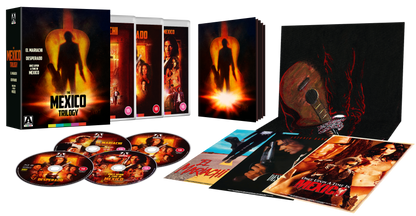 The Mexico Trilogy: El Mariachi, Desperado & Once Upon a Time in Mexico Limited Edition 4K UHD + Blu-ray