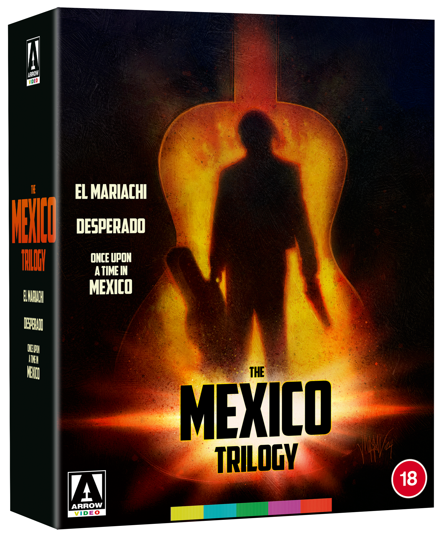 The Mexico Trilogy: El Mariachi, Desperado & Once Upon a Time in Mexico Limited Edition 4K UHD + Blu-ray