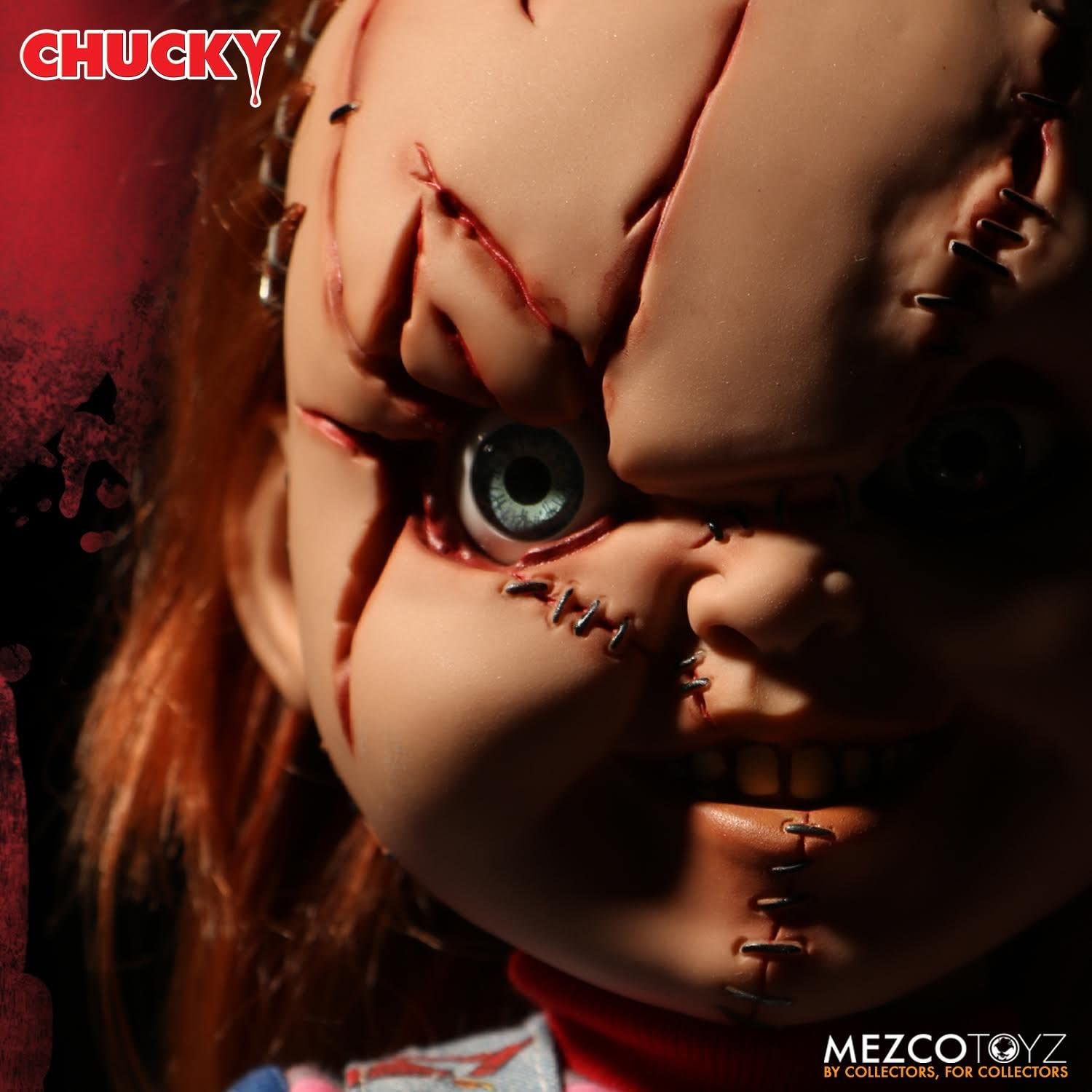 Mezco - MDS Mega Scale Bride of Chucky: Talking Scarred Chucky Standard