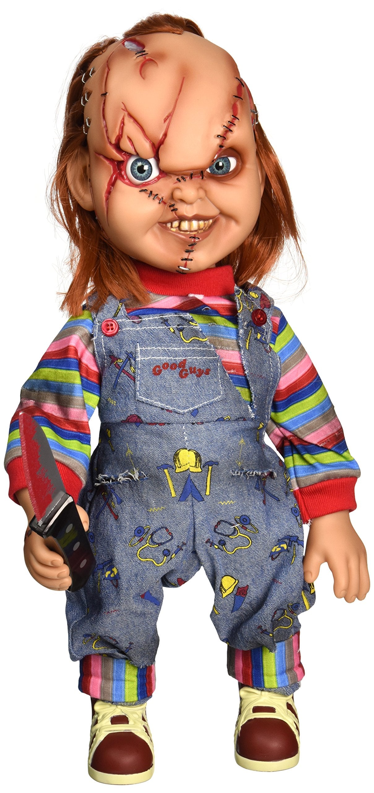 Mezco - MDS Mega Scale Bride of Chucky: Talking Scarred Chucky Standard