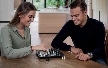Engelhart - 200711-200712- Travel Magnetic Chess Game 16 cm / 24 cm (24 cm x 24 cm