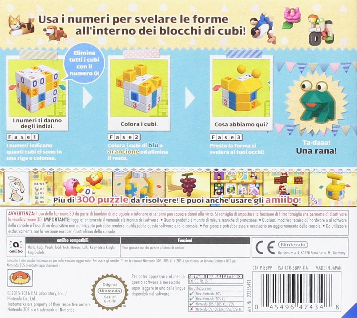Picross 3D: Round 2 - Nintendo 3DS