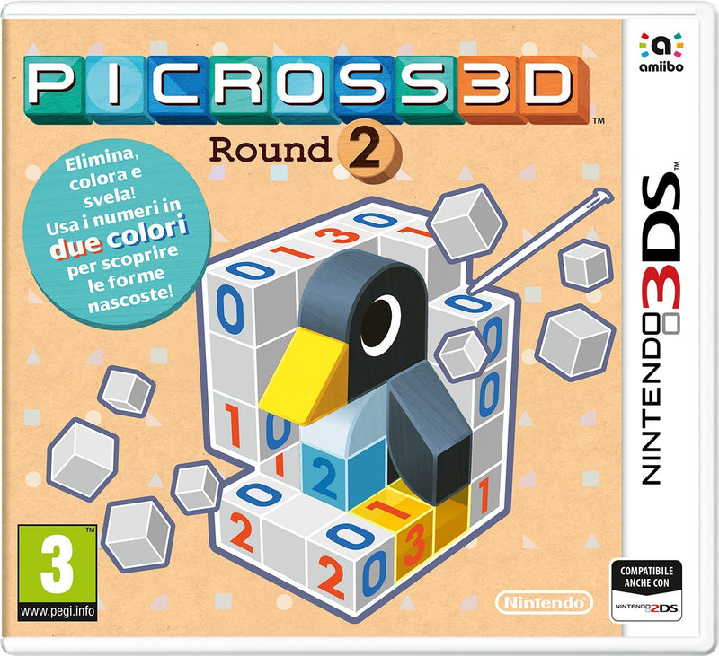 Picross 3D: Round 2 - Nintendo 3DS