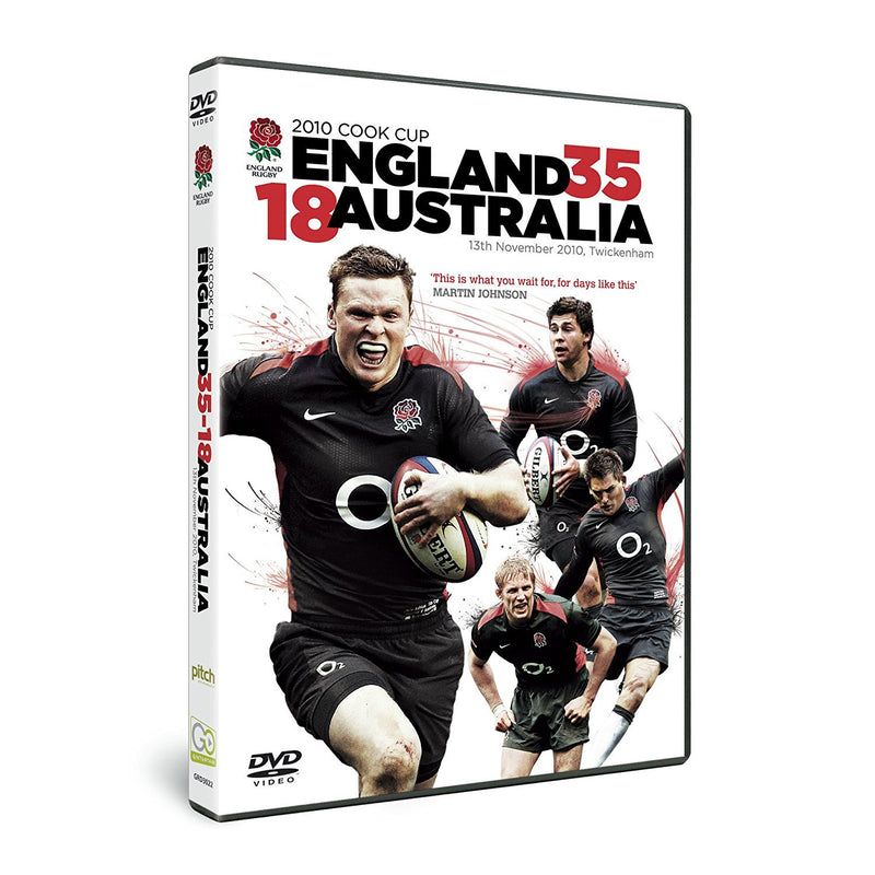 England 35 Australia 18 , the 2010 Cook Cup