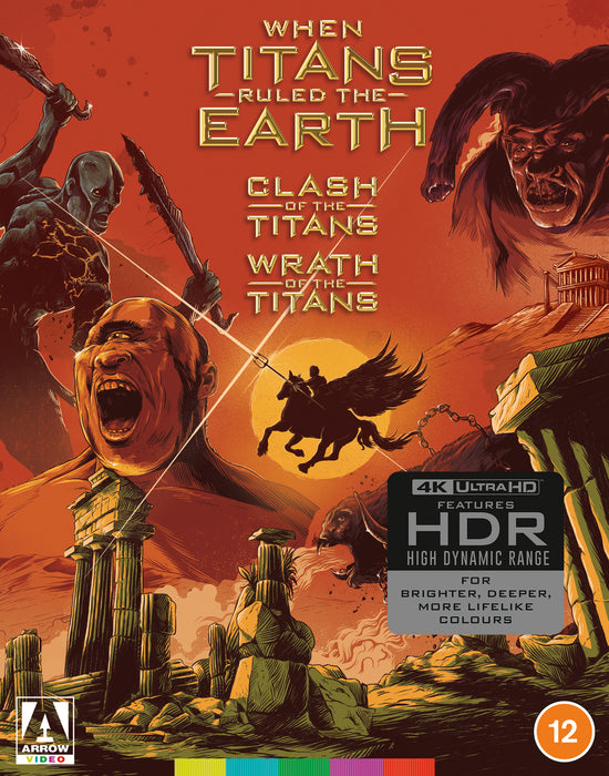When Titans Ruled The Earth: Clash of the Titans & Wrath of the Titans Limited Edition 4K UHD