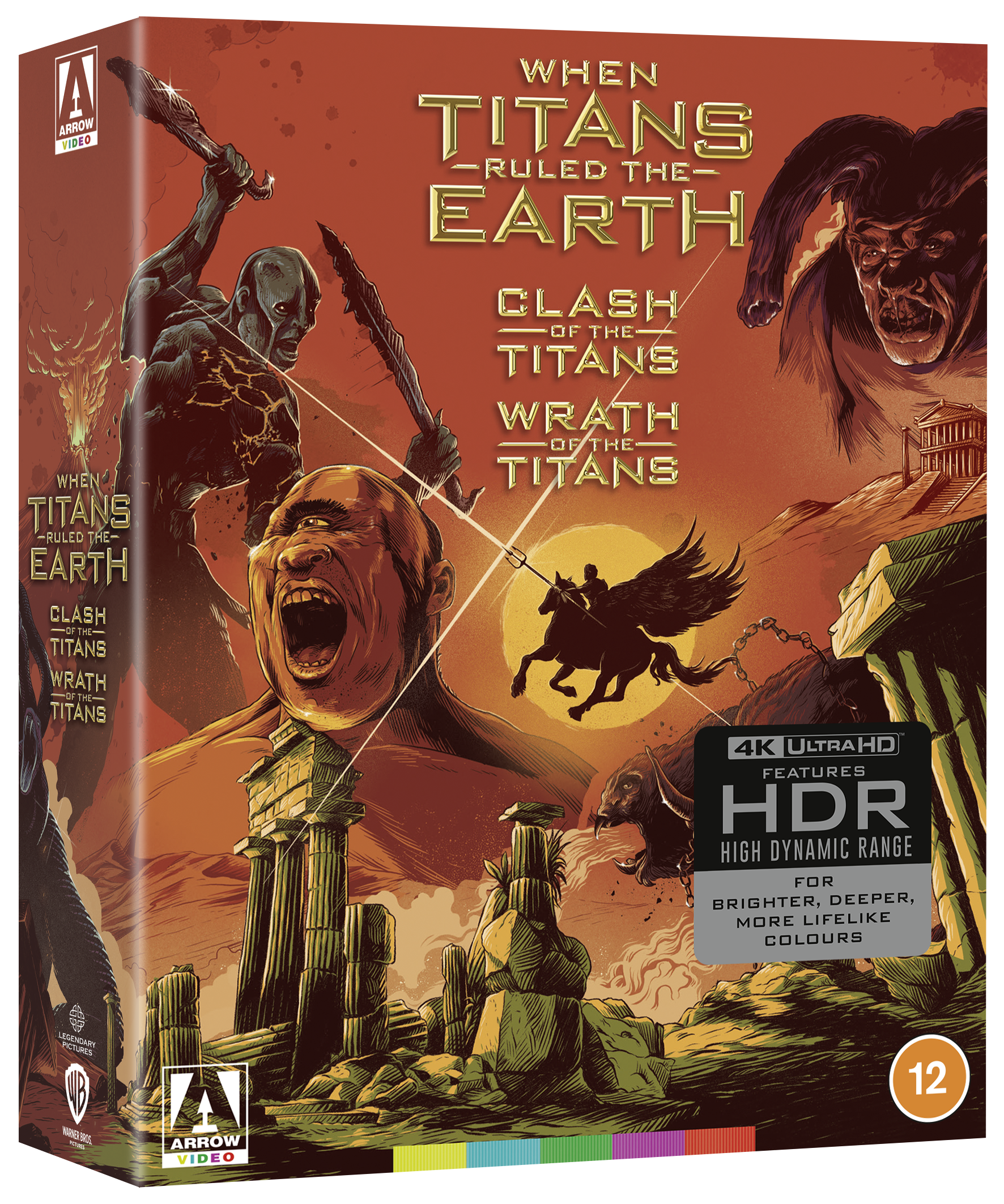 When Titans Ruled The Earth: Clash of the Titans & Wrath of the Titans Limited Edition 4K UHD