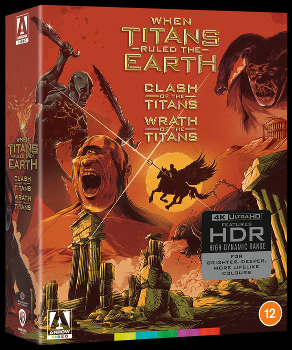 When Titans Ruled The Earth: Clash of the Titans & Wrath of the Titans Limited Edition 4K UHD