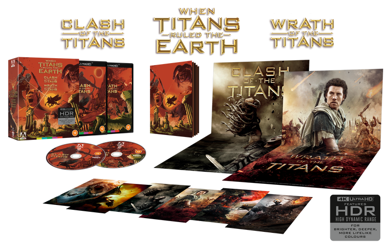 When Titans Ruled The Earth: Clash of the Titans & Wrath of the Titans Limited Edition 4K UHD