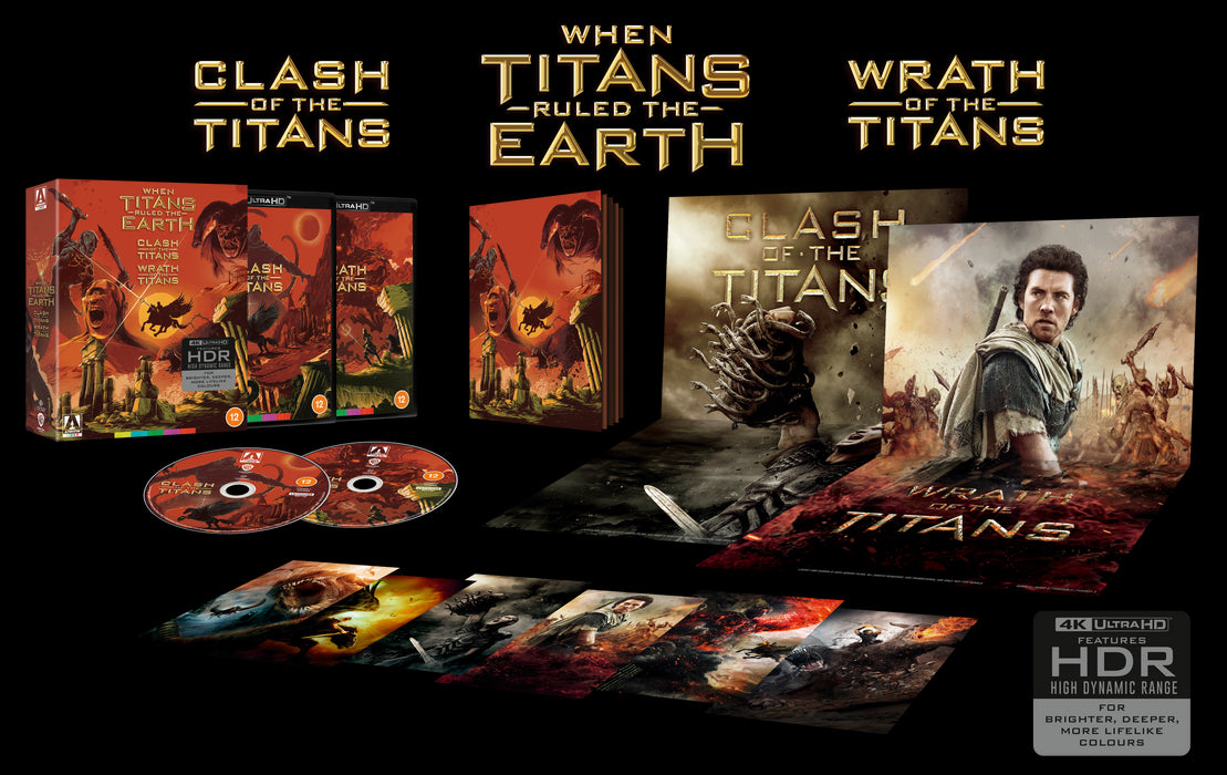 When Titans Ruled The Earth: Clash of the Titans & Wrath of the Titans Limited Edition 4K UHD