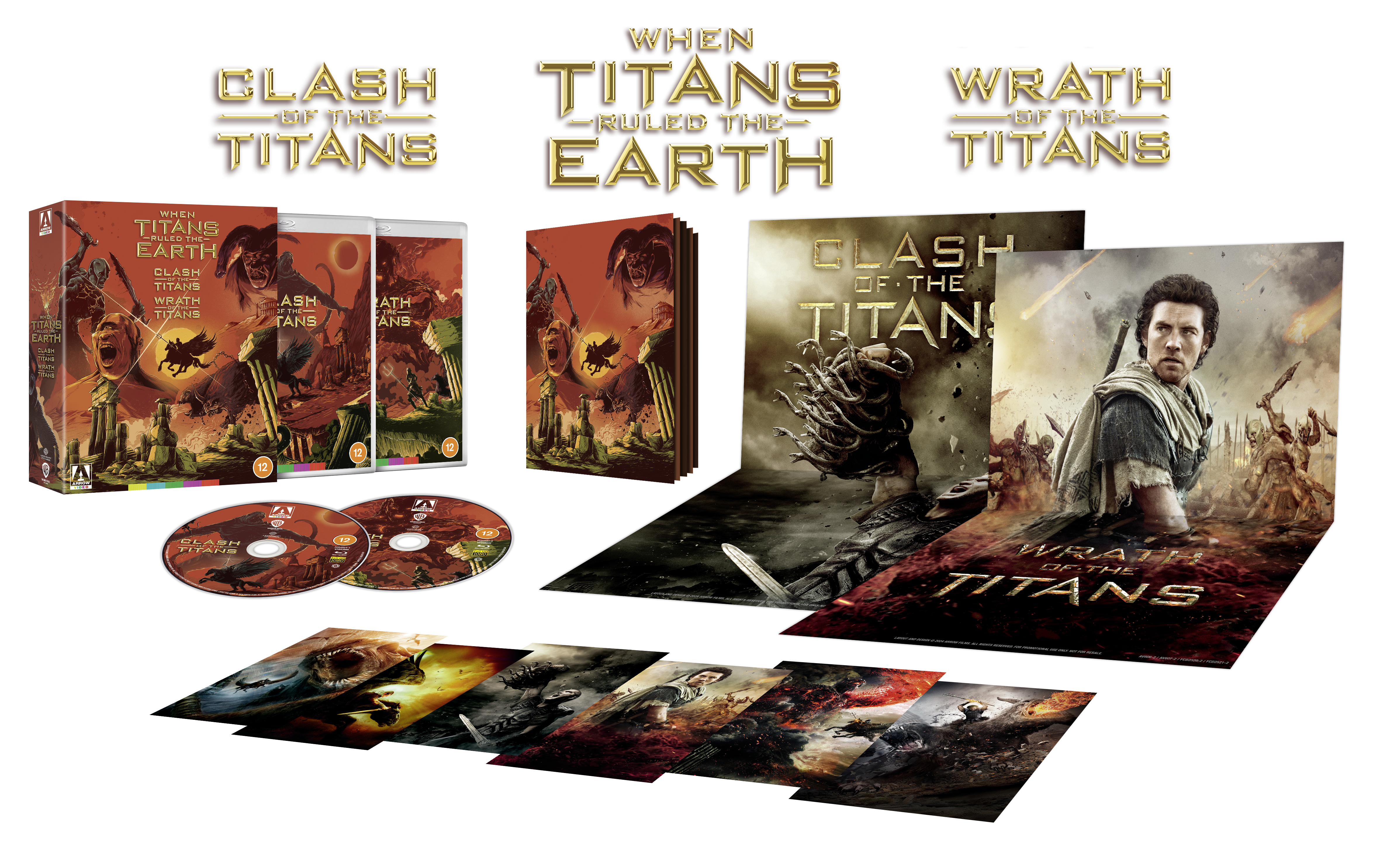 When Titans Ruled The Earth: Clash of the Titans & Wrath of the Titans Limited Edition Blu-ray