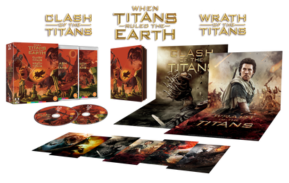 When Titans Ruled The Earth: Clash of the Titans & Wrath of the Titans Limited Edition Blu-ray
