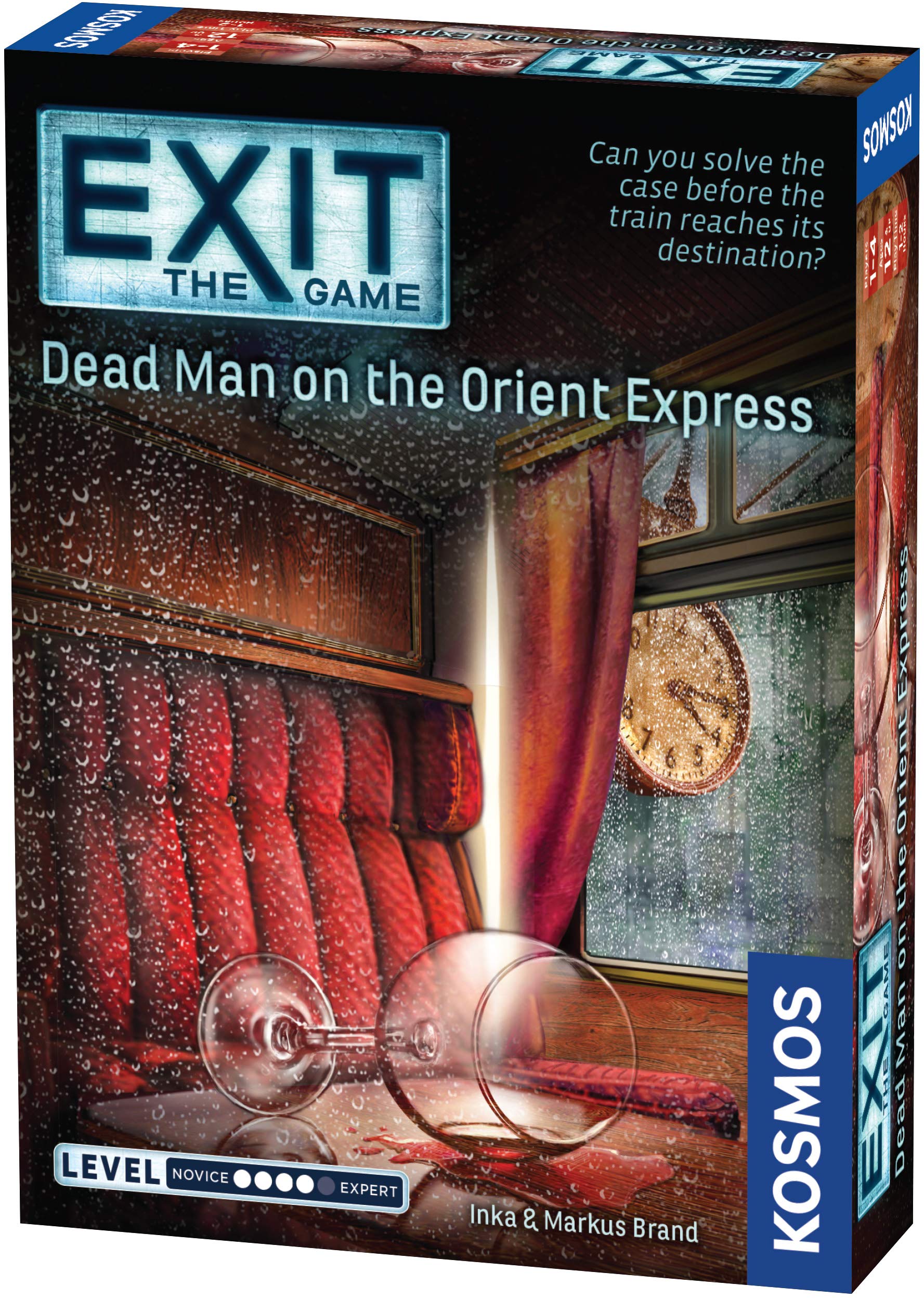 EXIT: Dead Man on The Orient Express - Escape Room Game - 1 to 4 Players - 12 and up