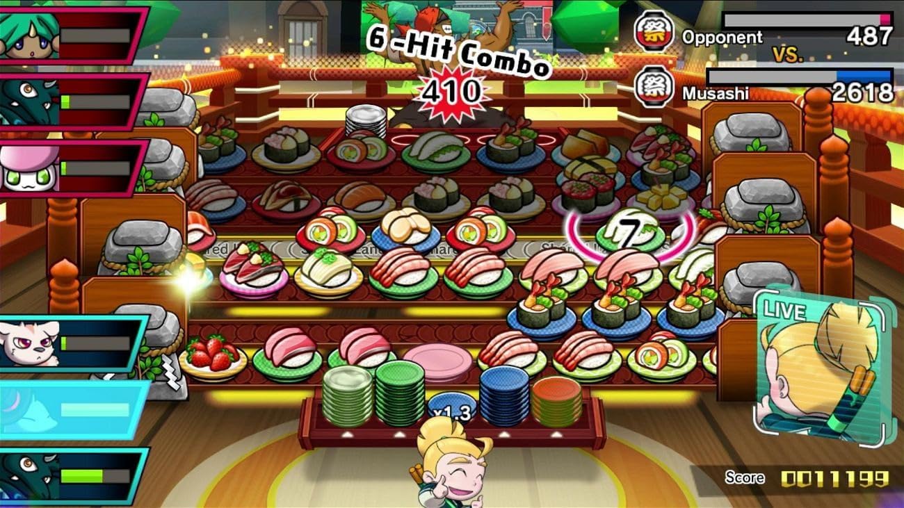 Sushi Striker The Way of Sushido (Nintendo Switch) Switch Sushido